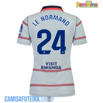 Camisa de time de futebol Atletico Madrid Robin Le Normand #24 Replicas 3º Equipamento Feminina 2026-27 Manga Curta